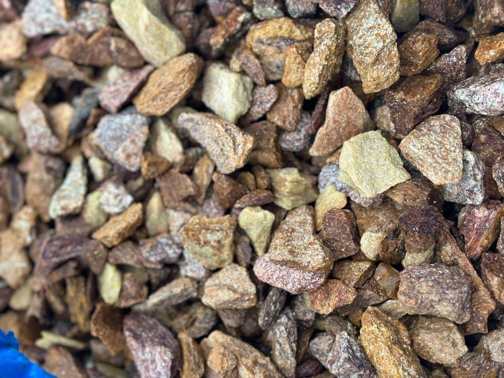 Златолит персиковый декоративная каменная крошка купить в Тульской области