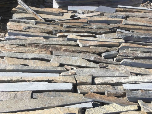 Горбушка златолит мультиколор для облицовки купить в Тульской области