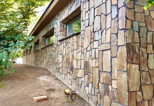 Плитняк кора дерева для цоколя, отмостки купить в Тульской области